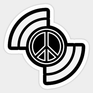 Peace forever Sticker